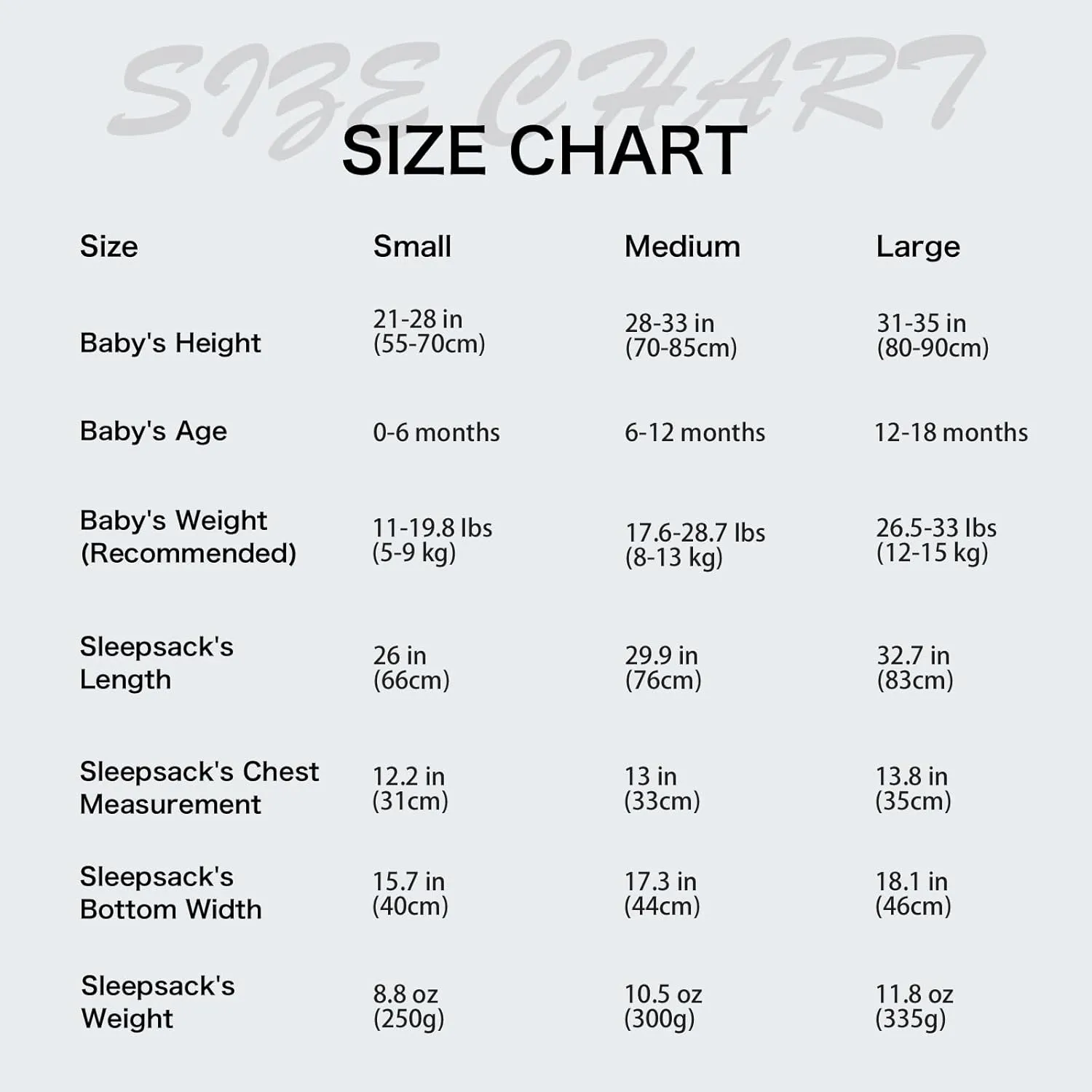 100% Cotton Baby Sleep Sack 1.5 Tog, Soft Newborn Sleeping Bag, Infant & Toddler Wearable Blanket for Boys & Girls 0-6 Months, 2-Way Zipper Sleepsack (Size S)