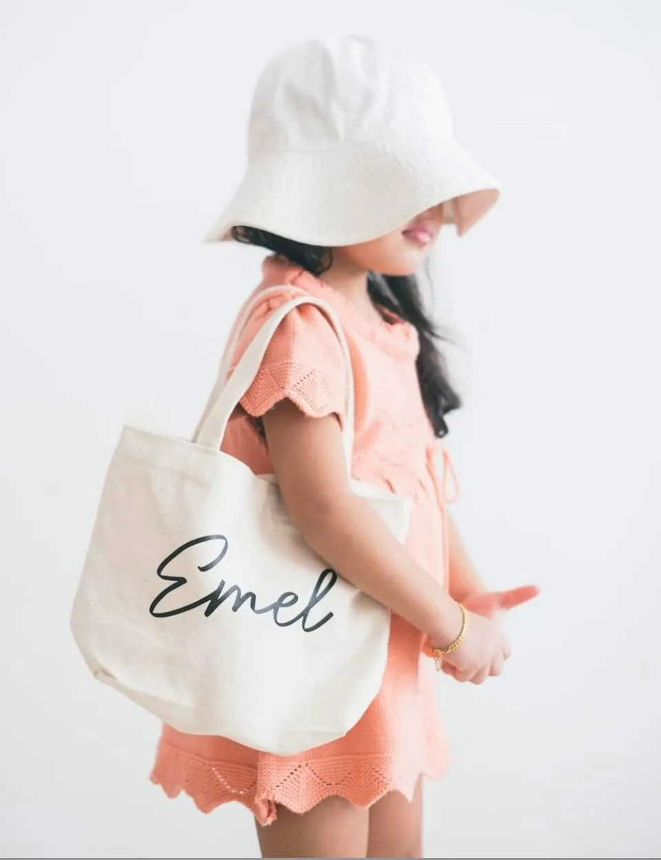 1083 Inch Canvas Tote Bags for Kids - Mini Gift Bags for Painting & Crafts