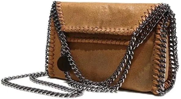 2025 Trendy Advanced Chain Bag Medium Single Shoulder Diagonal Cross Women's Bag European and American Fashion