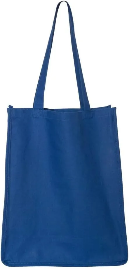 5 | 6 | 12 | 24 | 48 | 192 | 100% Heavy Cotton Canvas 27L Jumbo Shopping Gusset Tote Bag