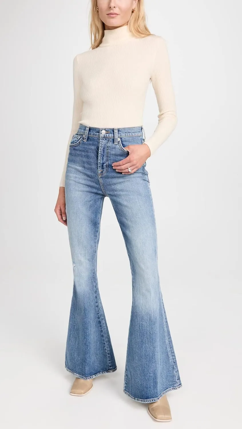7 For All Mankind Women's Megaflare Jeans