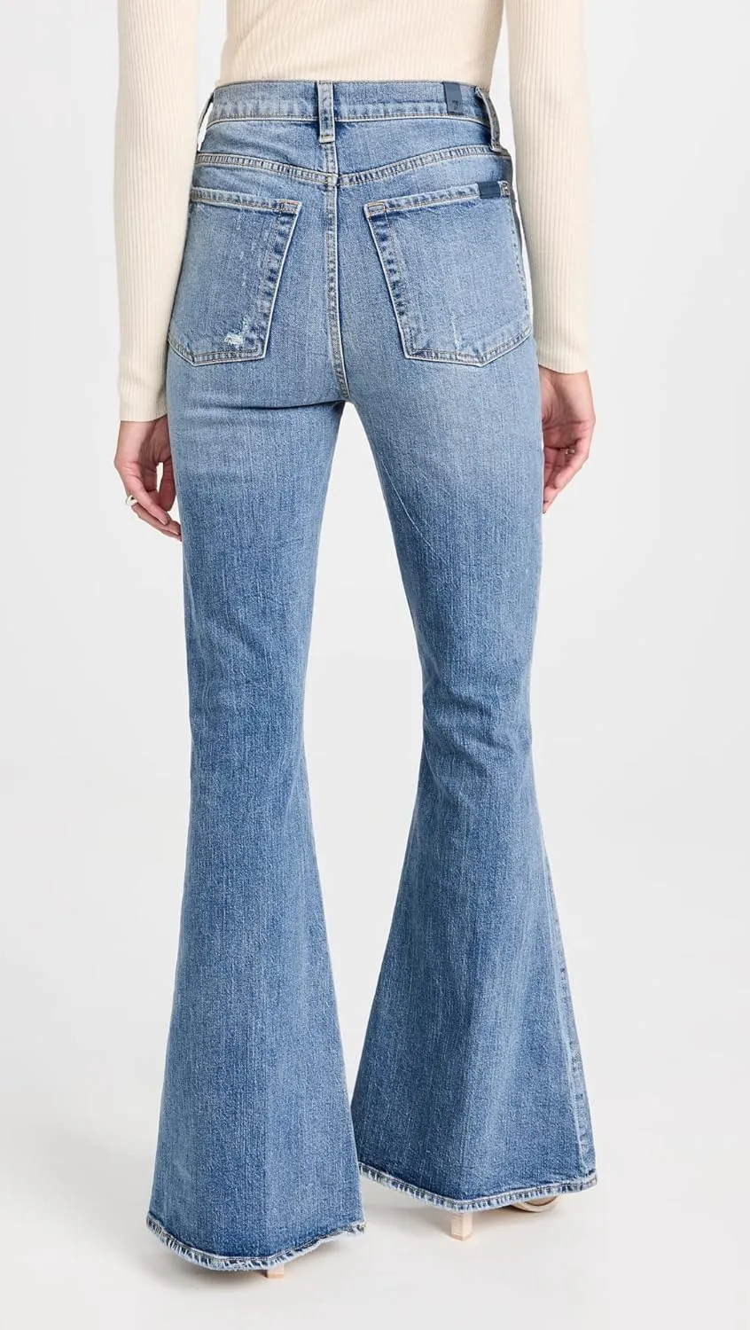 7 For All Mankind Women's Megaflare Jeans