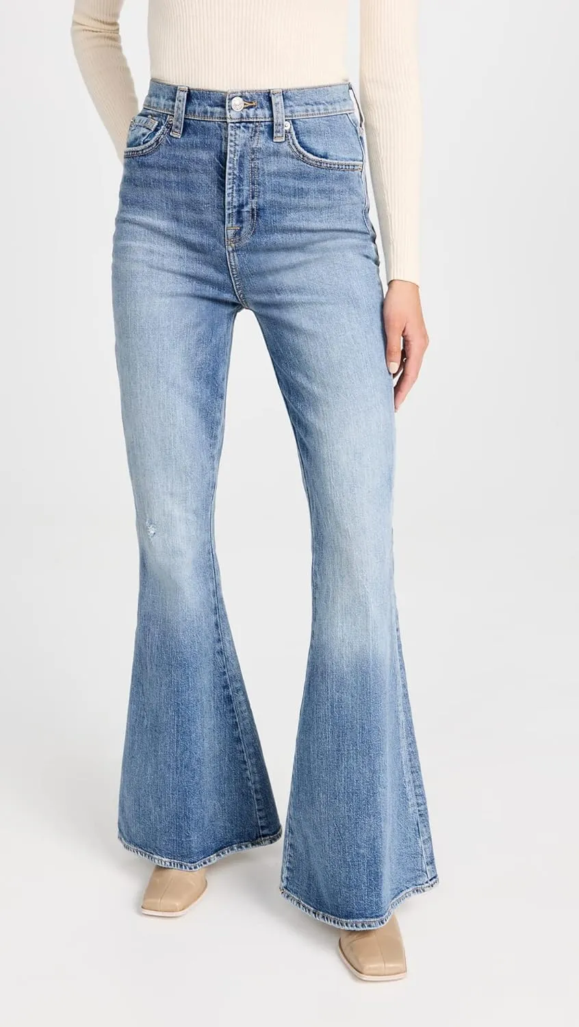7 For All Mankind Women's Megaflare Jeans