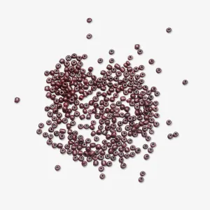 African Beads Size 8 20g Dark Brown