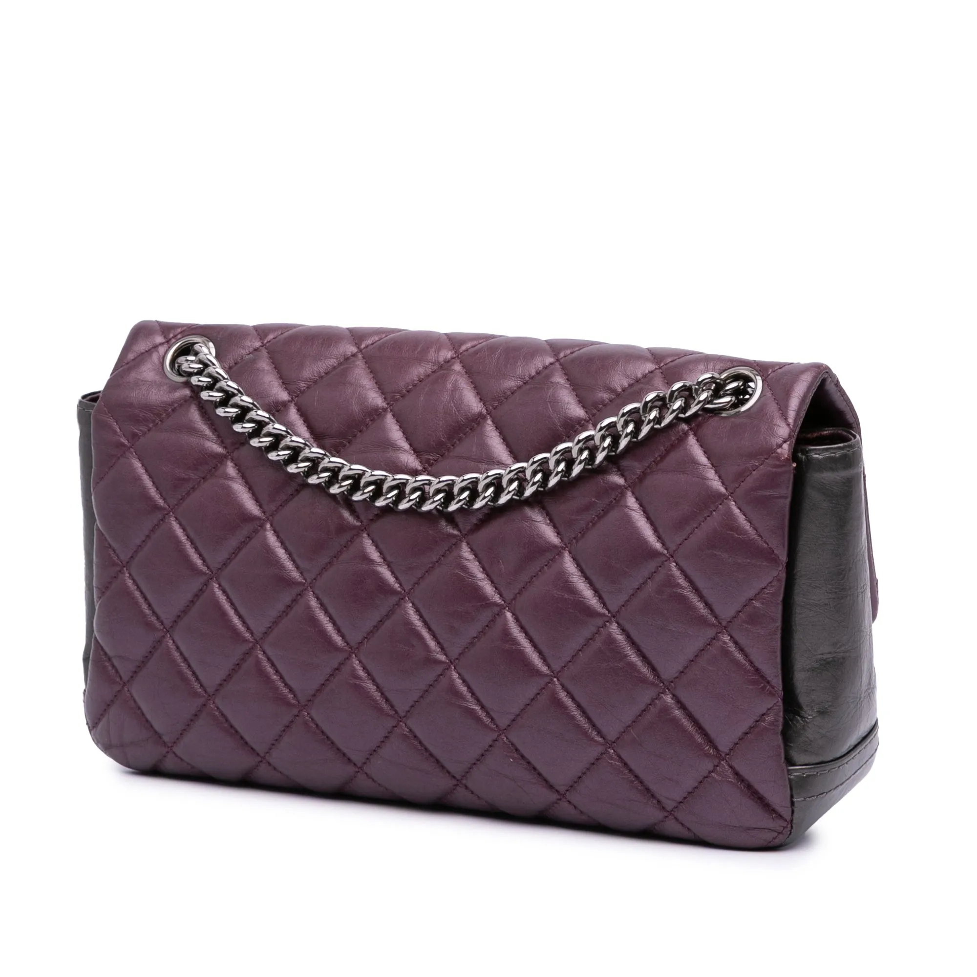 Aged Calfskin Lady Pearly Flap