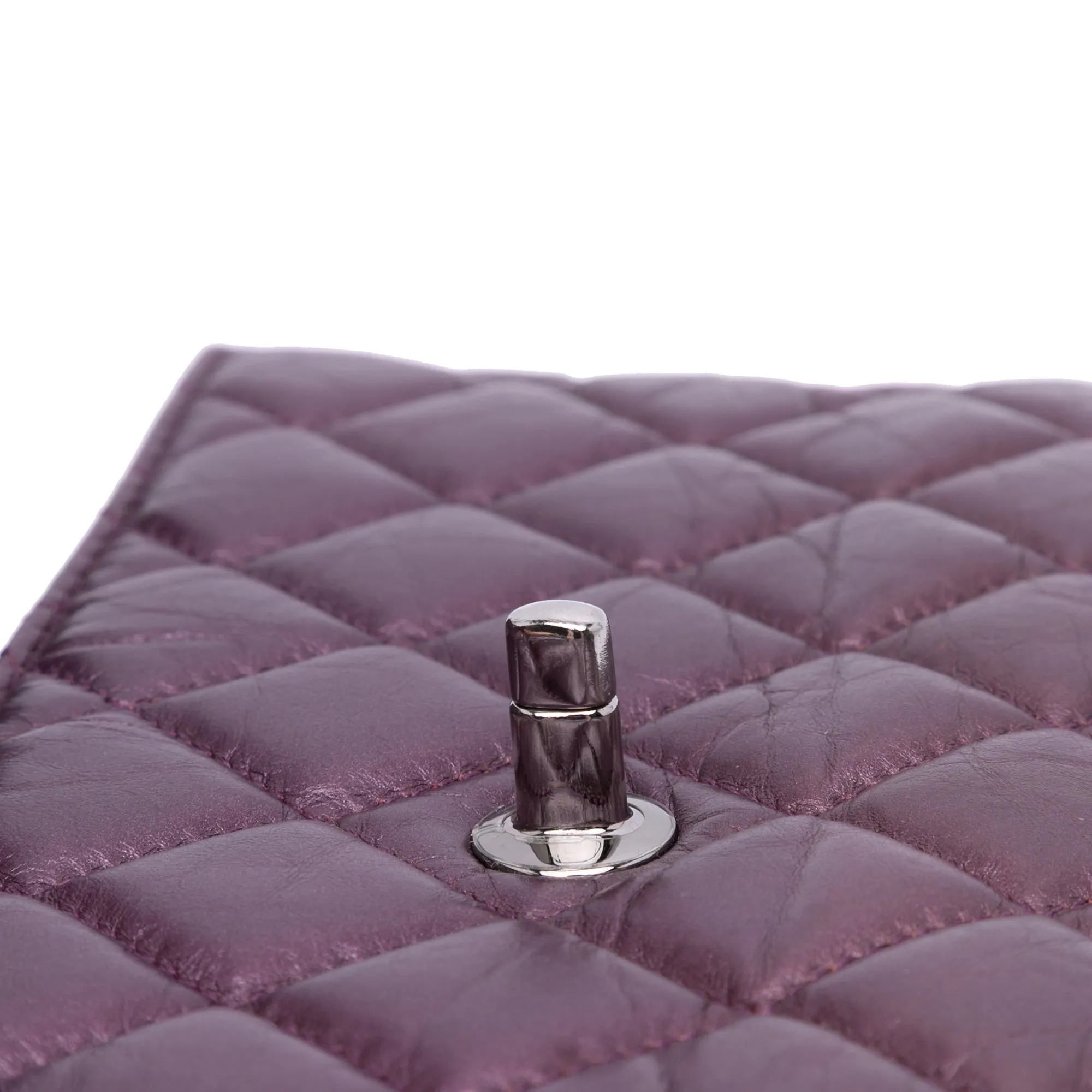 Aged Calfskin Lady Pearly Flap