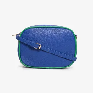 Aggie Bag - Cobalt & Green