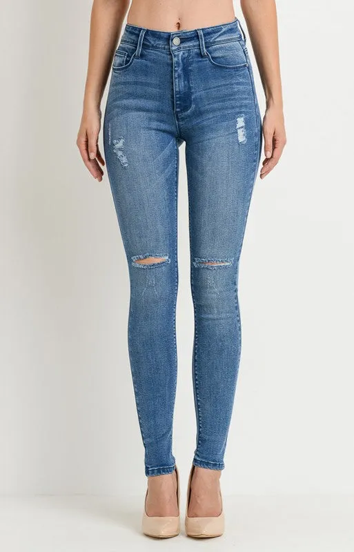 Aiden High Waist Skinny Jeans