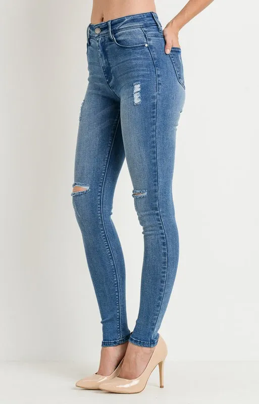 Aiden High Waist Skinny Jeans