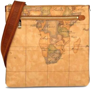 Alviero Martini 1st class Handbag geo classic medium shoulder strap CE0256000 natural