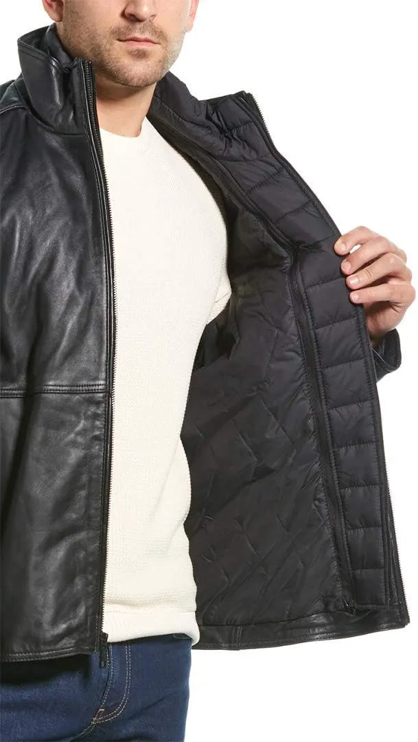Andrew Marc Men's Leather Jacket