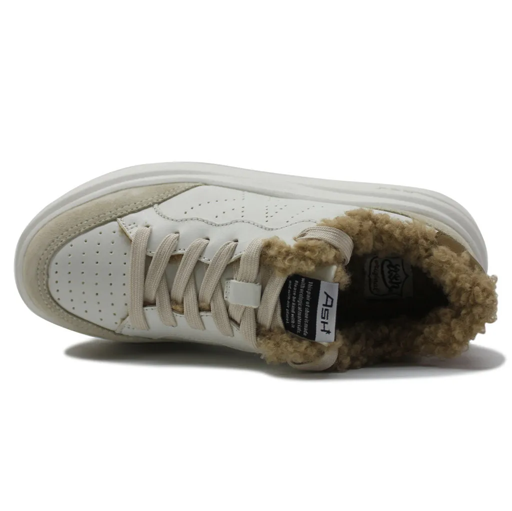 Ash Impuls Fur Leather Women's Low Top Sneakers