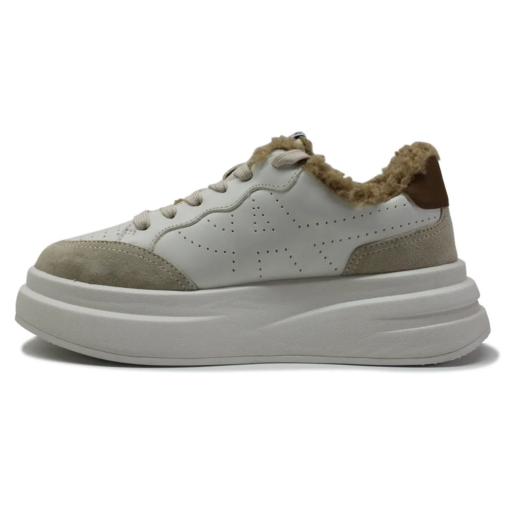 Ash Impuls Fur Leather Women's Low Top Sneakers
