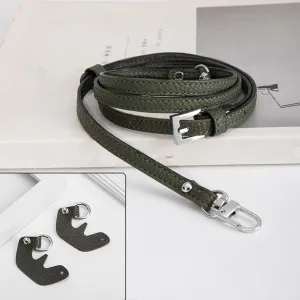 Bag Strap Bag Shoulder Strap Bag e Punching Modification Bag Belt Accessories Green