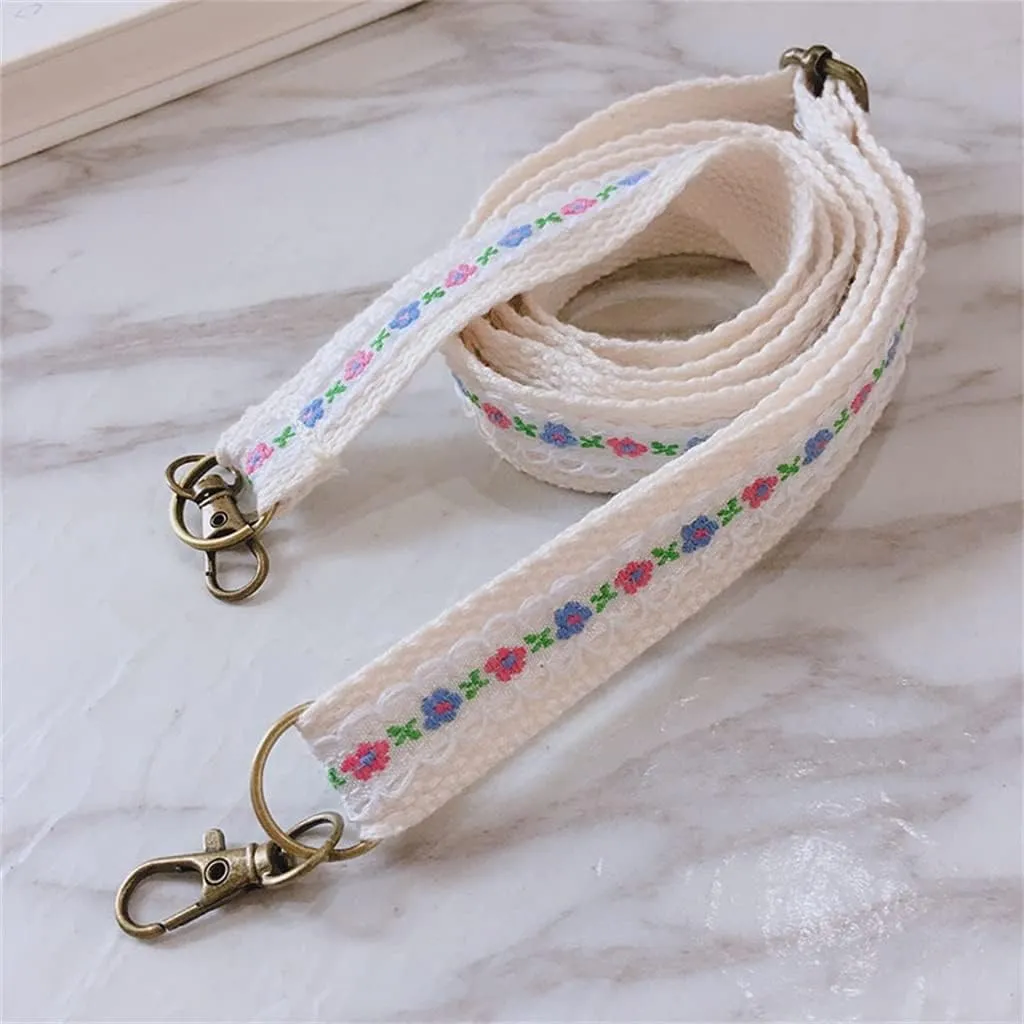 Bag Wide Shoulder Strap Women's Bag Backpack Replacement Strap Woven Embroidery Shoulder Crossbody