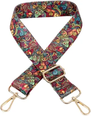 Bags Strap Interchangeable Bag Strap Accessories Colorful Adjustable Shoulder Strap Travel Accessories Wide Shoulder Strap (Color : 7) (7)