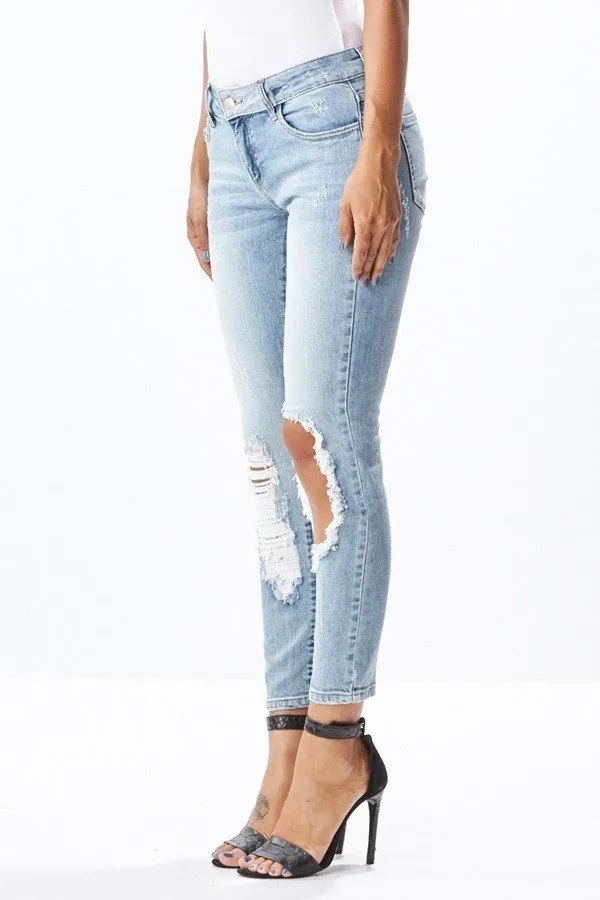 Bailey Distressed Denim