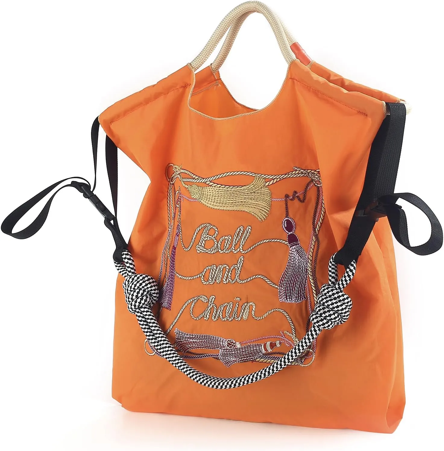 Ball&Chain Large Tote Bag For Women, Travel Shoulder Bag Top Handle Handbag for Gym, Work, Travel