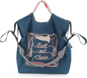 Ball&Chain Large Tote Bag For Women, Travel Shoulder Bag Top Handle Handbag for Gym, Work, Travel