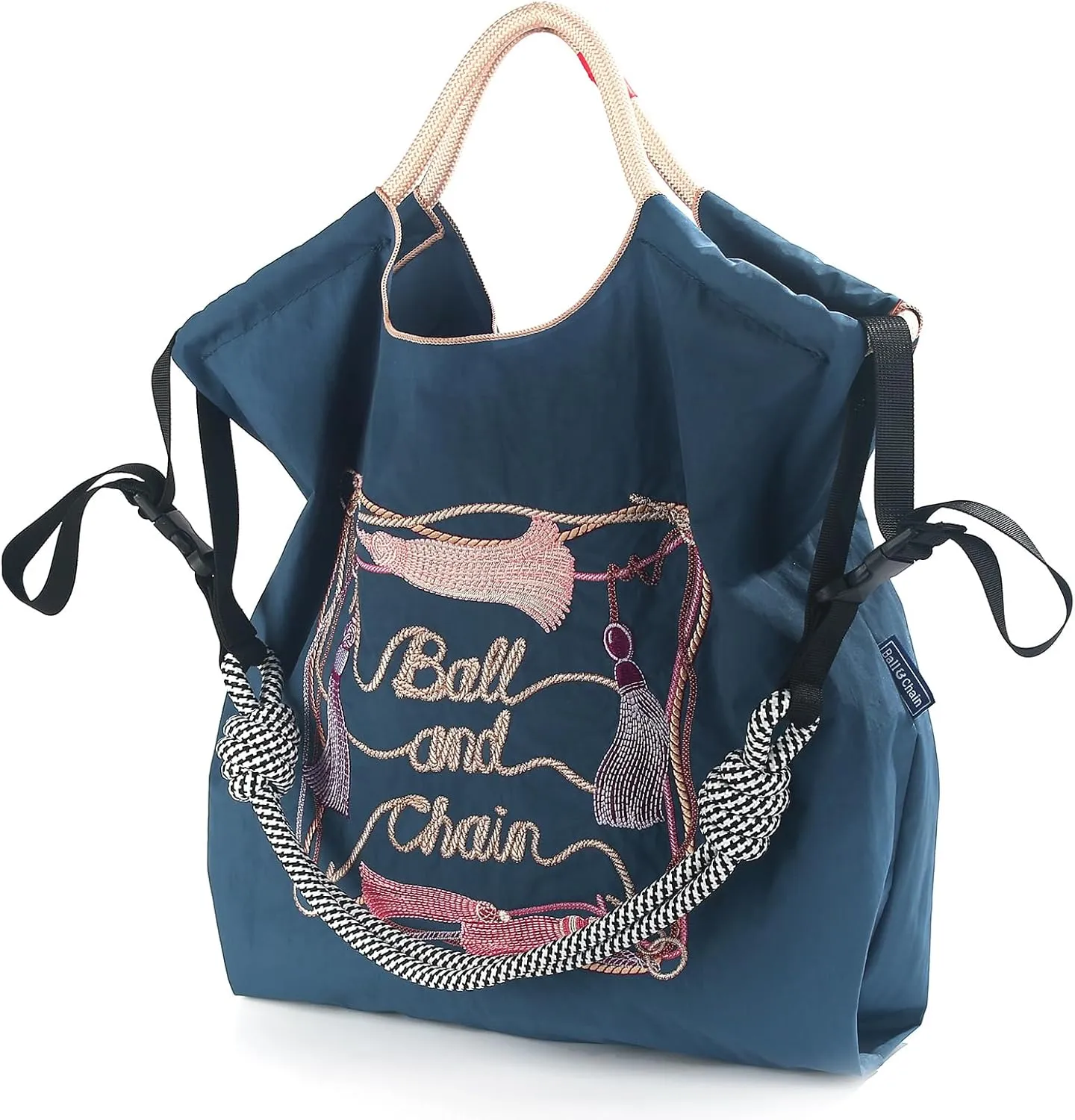 Ball&Chain Large Tote Bag For Women, Travel Shoulder Bag Top Handle Handbag for Gym, Work, Travel