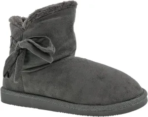 Bellini Ace Women's Short Microsuede Winter Boot With Bow