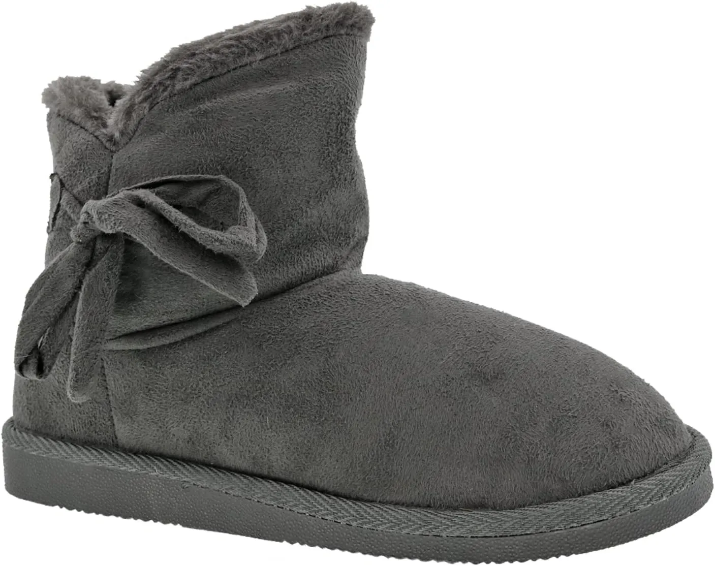Bellini Ace Women's Short Microsuede Winter Boot With Bow
