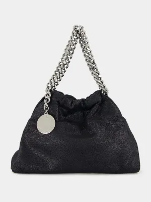 Black Falabella Drawstring Crossbody Bag