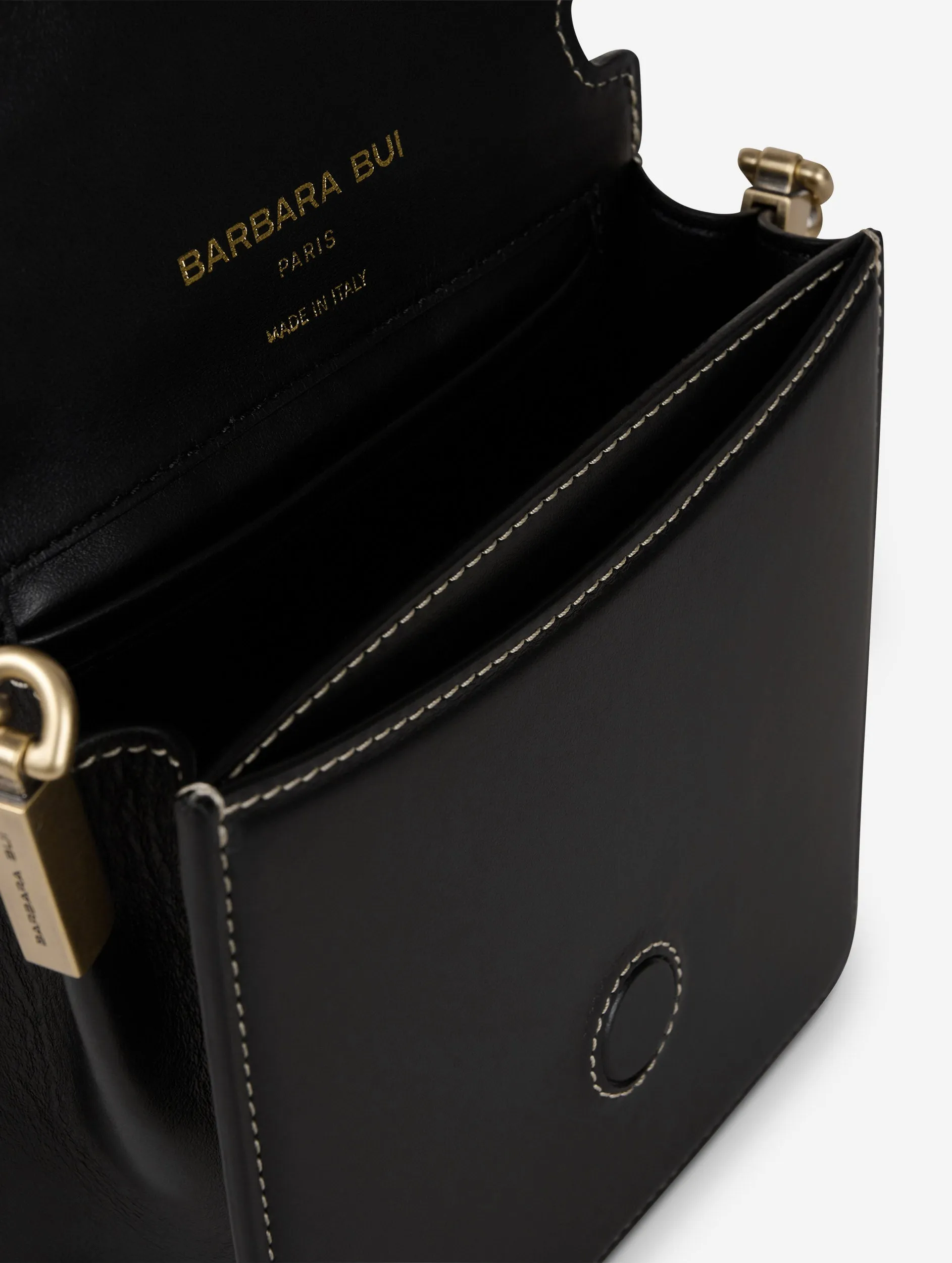 Black leather TOUCH Me bag
