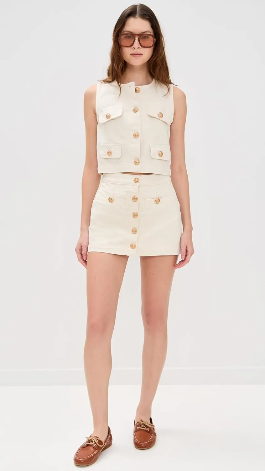 [BLANKNYC] Womens Sugar Coated Denim Mini Skirt