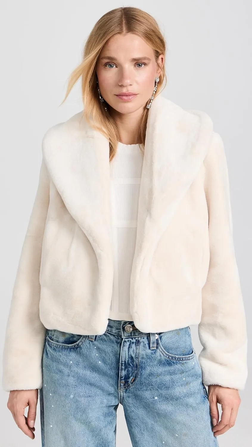 [BLANKNYC] womens Women's Faux Fur Jacket