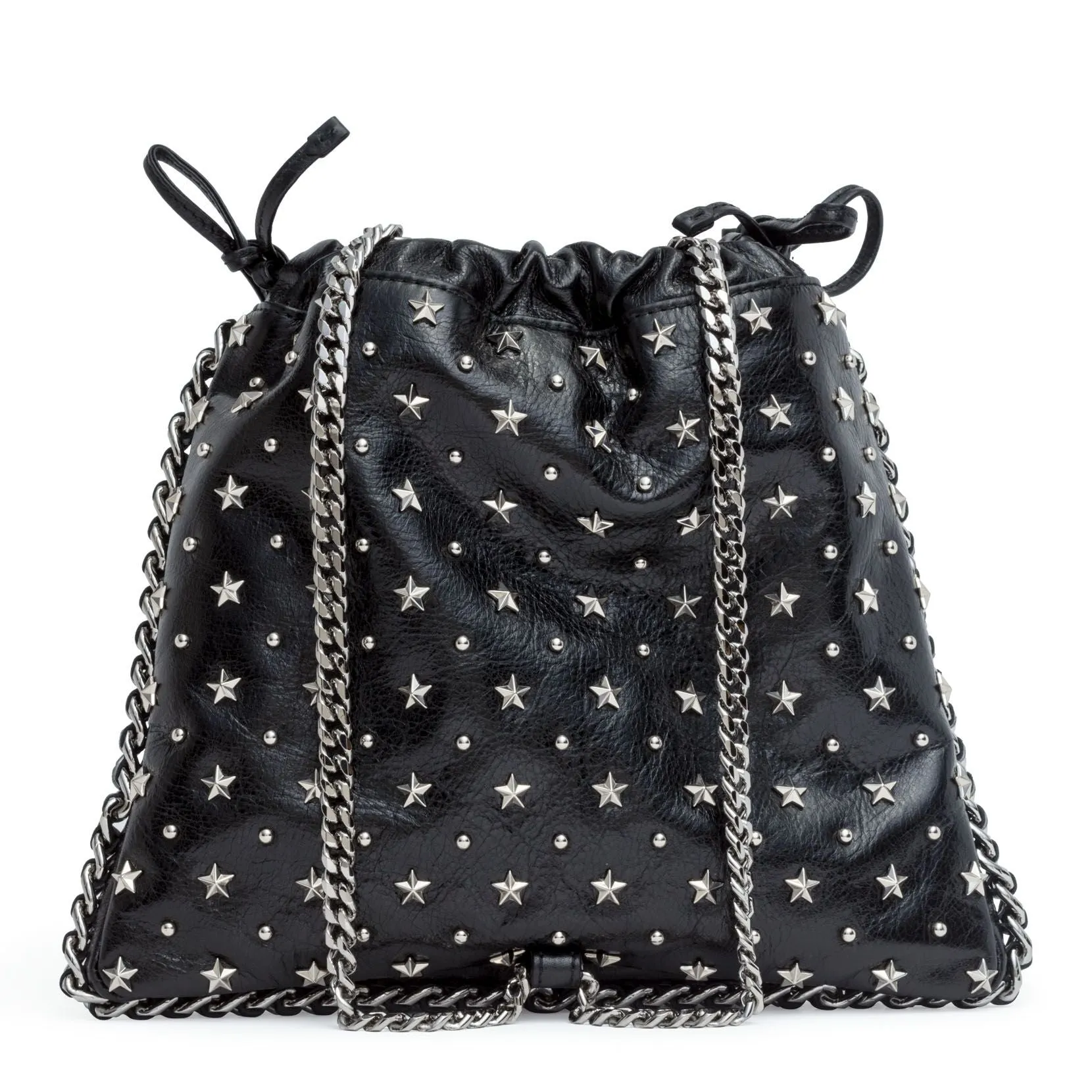 Blink black studded backpack