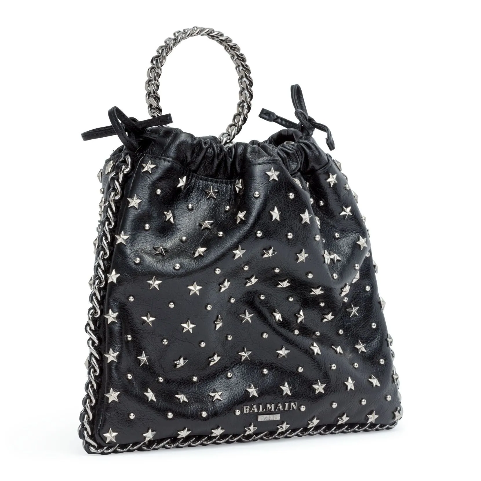 Blink black studded backpack