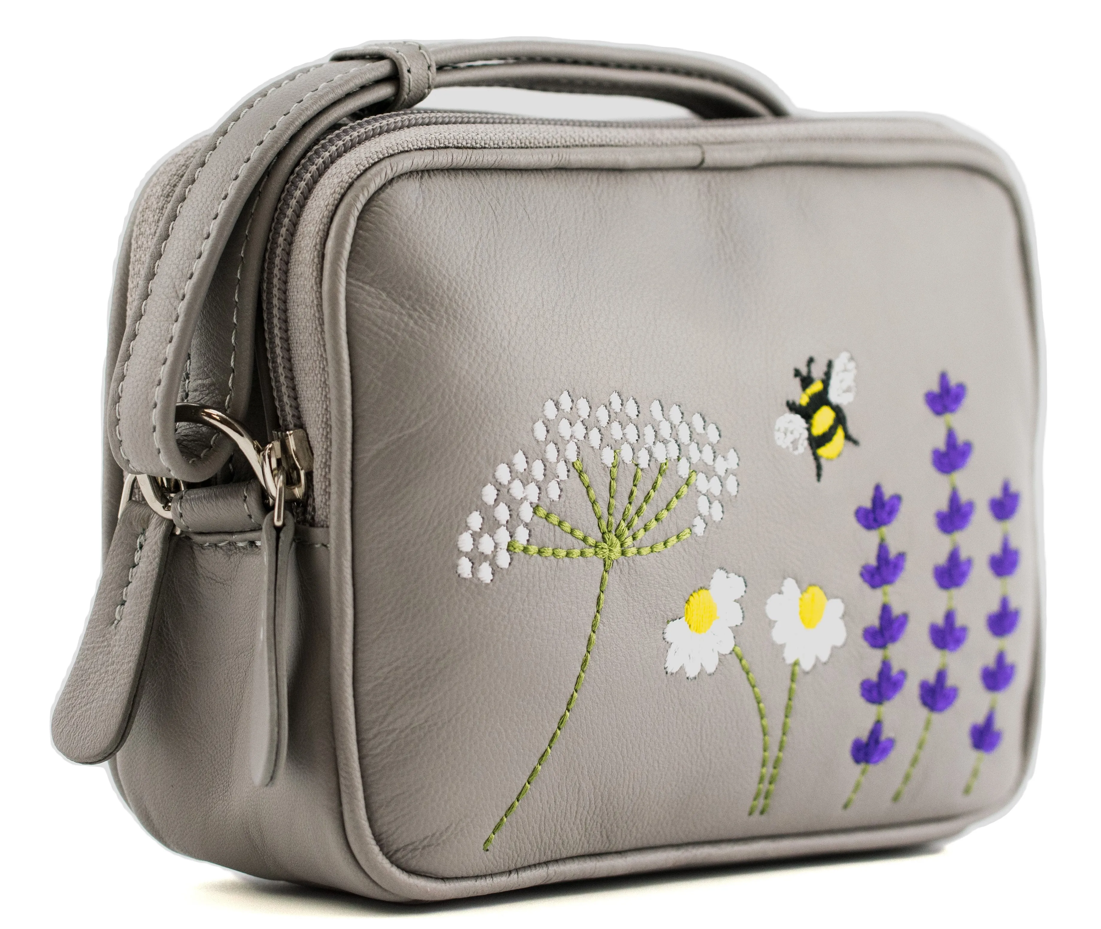 Blossom 2 Zip Cross Body Bag - 7369 24