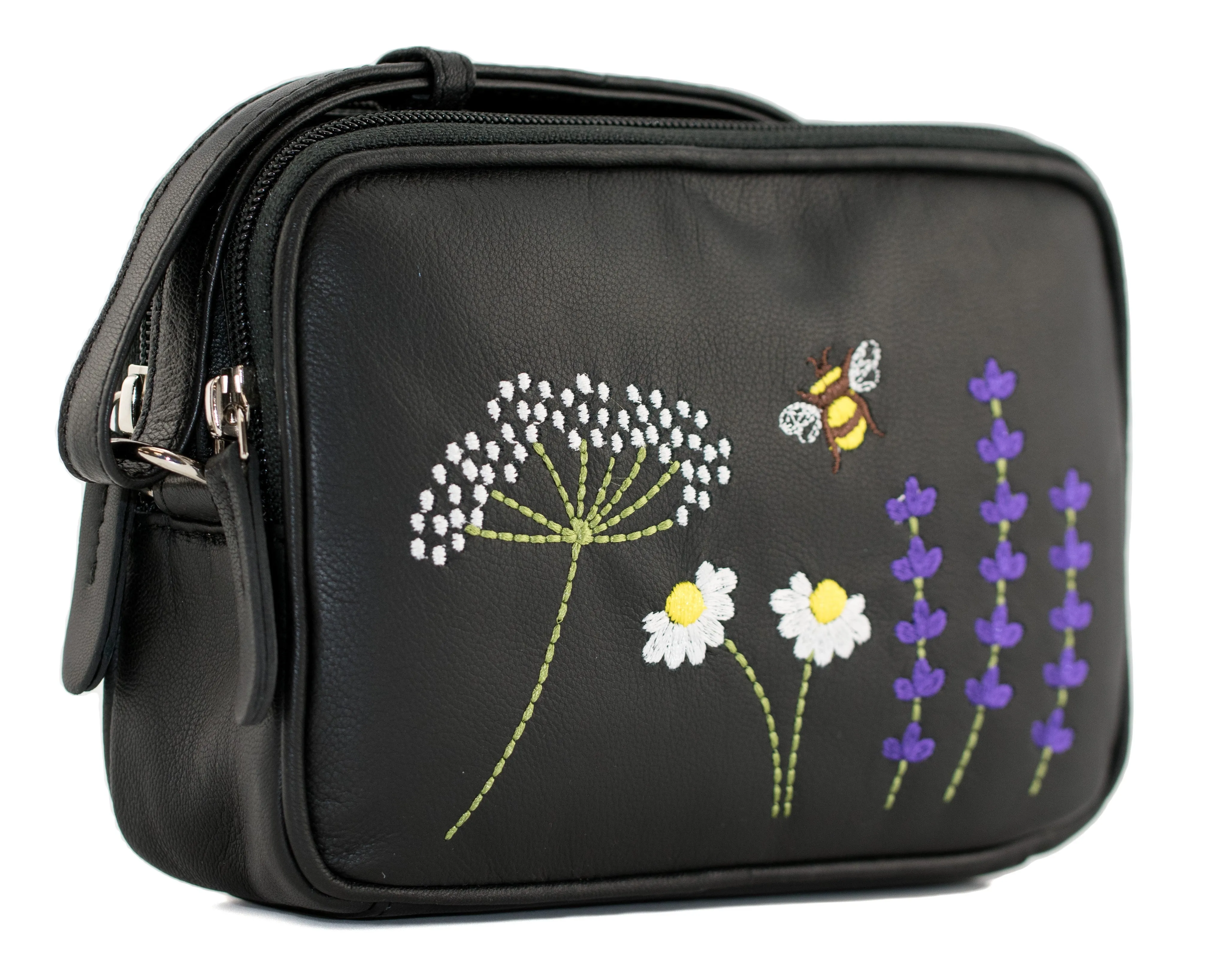 Blossom 2 Zip Cross Body Bag - 7369 24