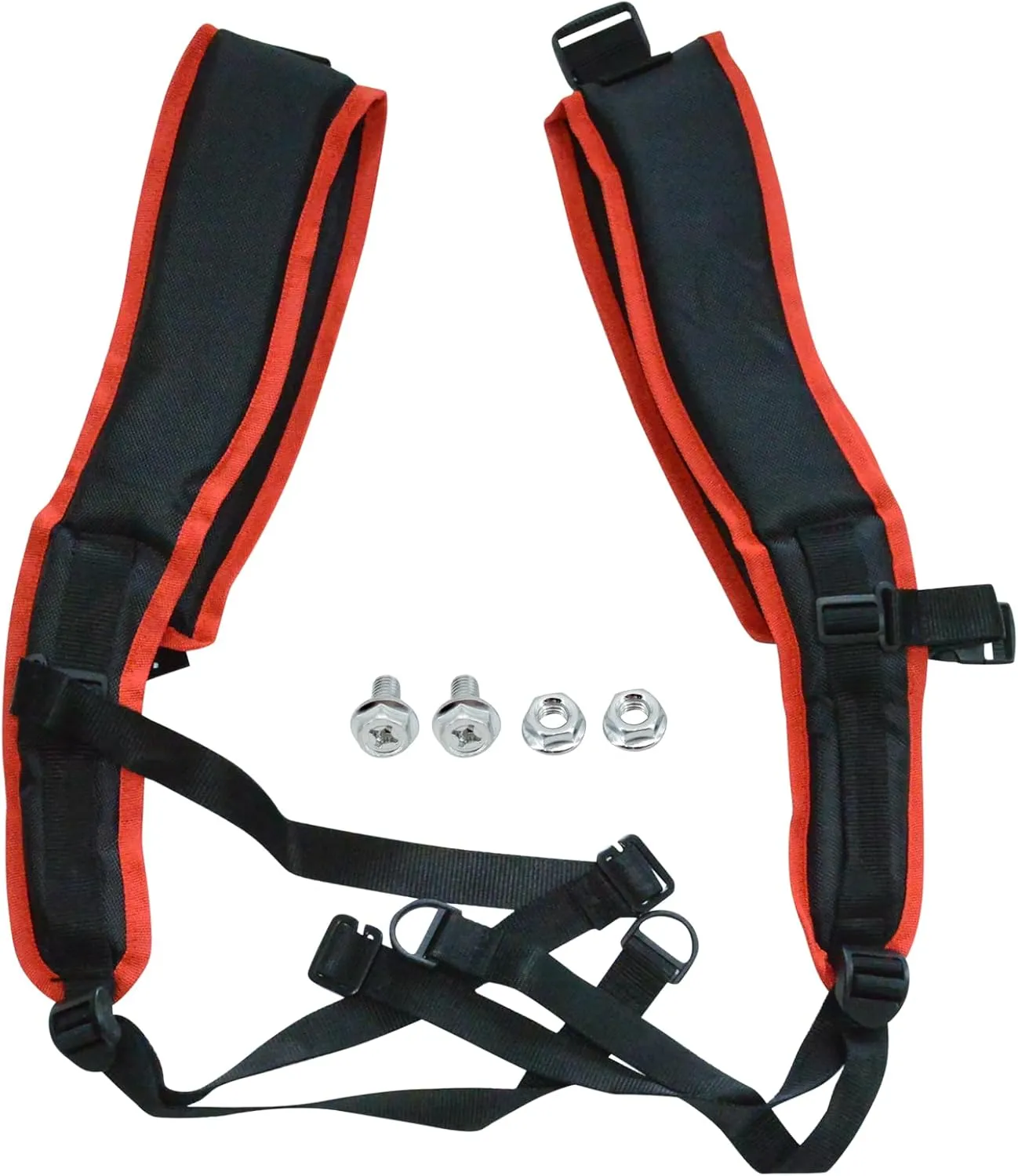 Blower Harness Strap Compatible with BR800/BR800X Leaf Blowers Replace 4283 710 9001 4283 710 9002 Left & Right Shoulder Strap Harness with Fixing Screw
