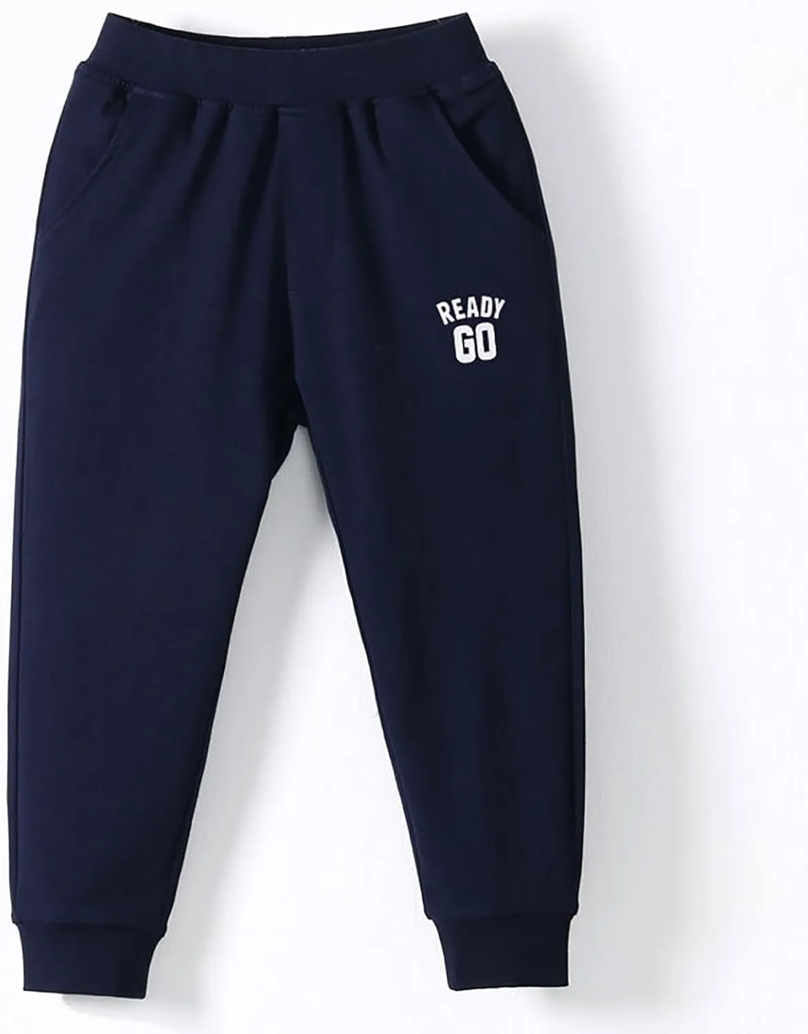 Boys Girls Childrens Kids School Fleece Jogging Letter Print Tracksuit Bottoms Trousers Toddler Boys Girls Motion Pants