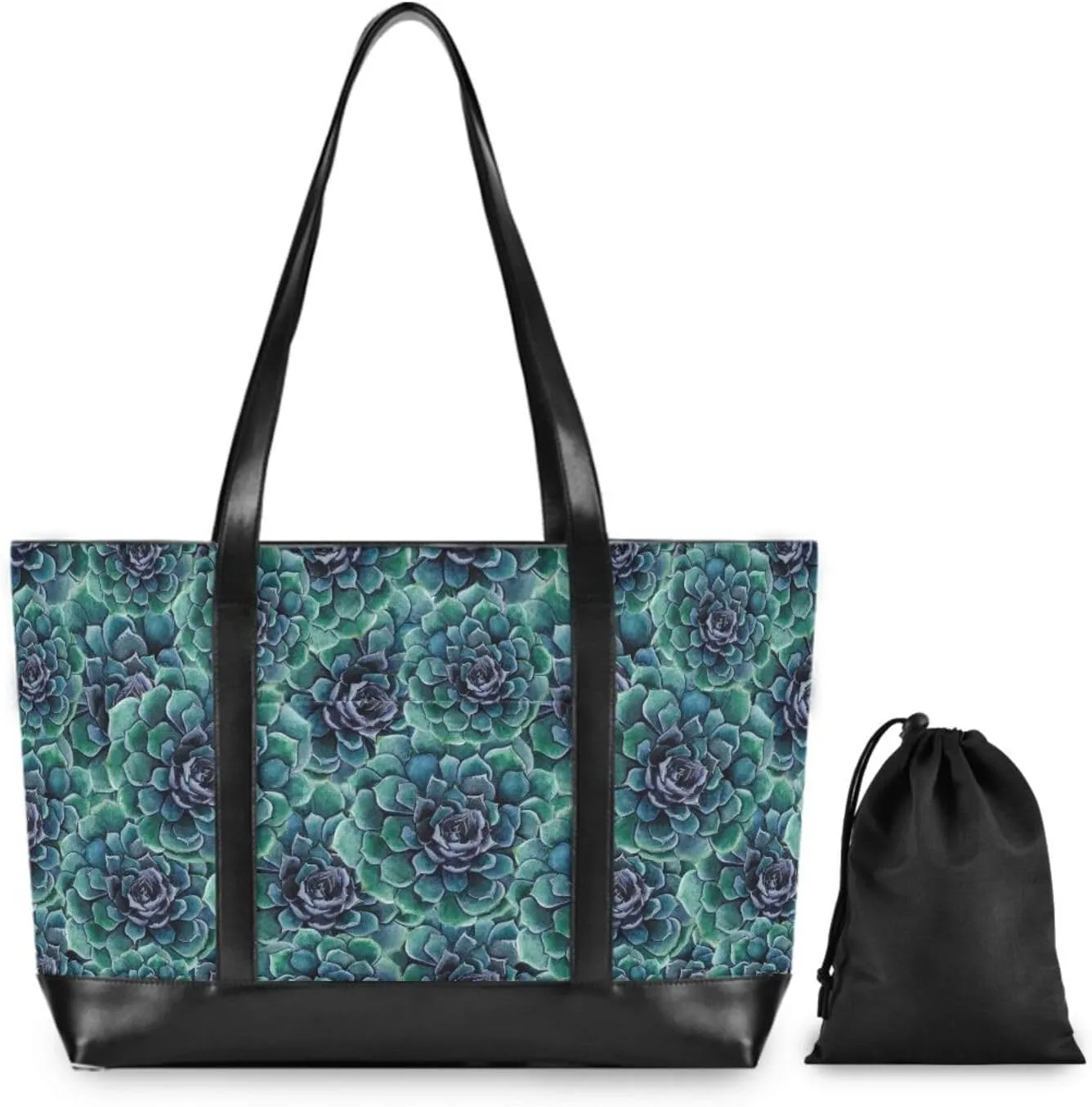 Butterflies Laptop Tote Bag for Women Travel Work Bag Handbags Purse Canvas Teacher Tote Bags with Zipper