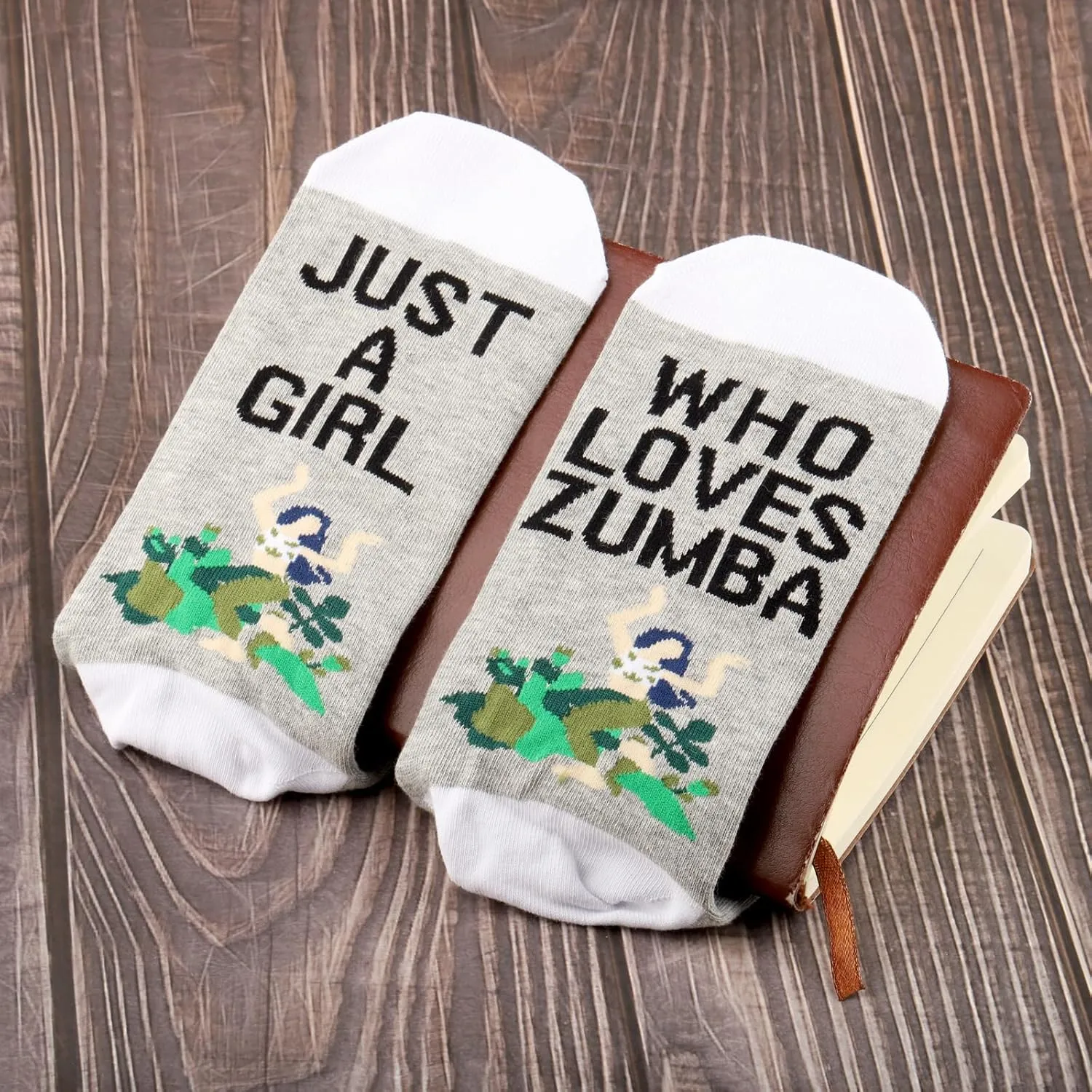 BWKTOP Zumba Socks For Women - Zumba Lover & Teacher Gifts