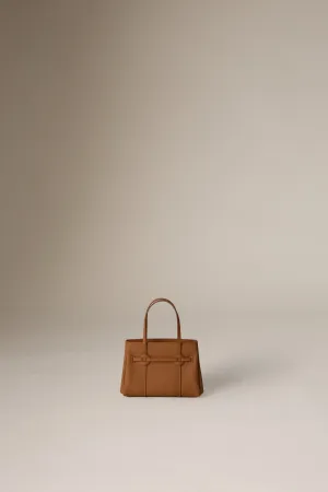 CALF LEATHER DONUT TOTE MINI