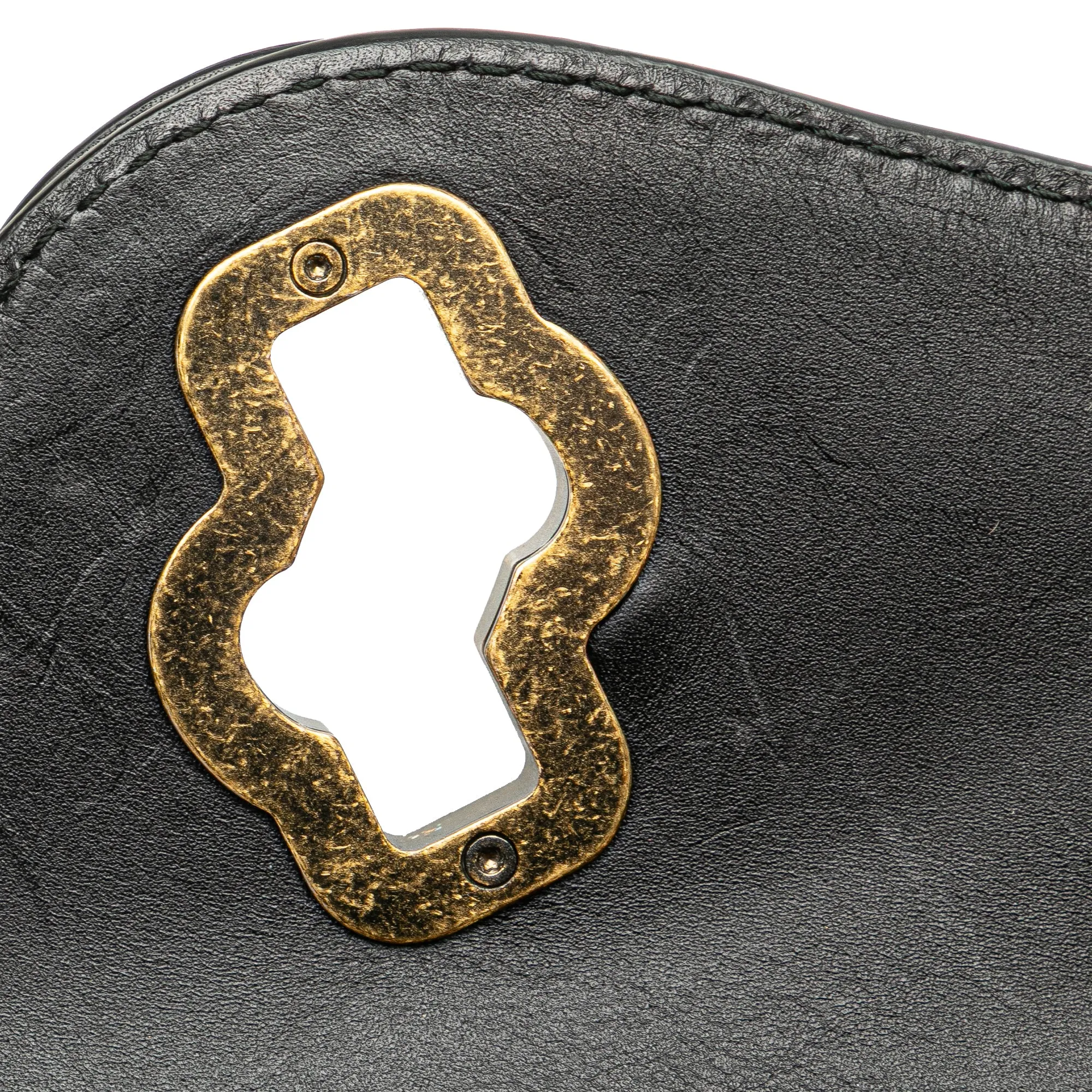 Calfskin and Pony Hair City Knot Shoulder Bag