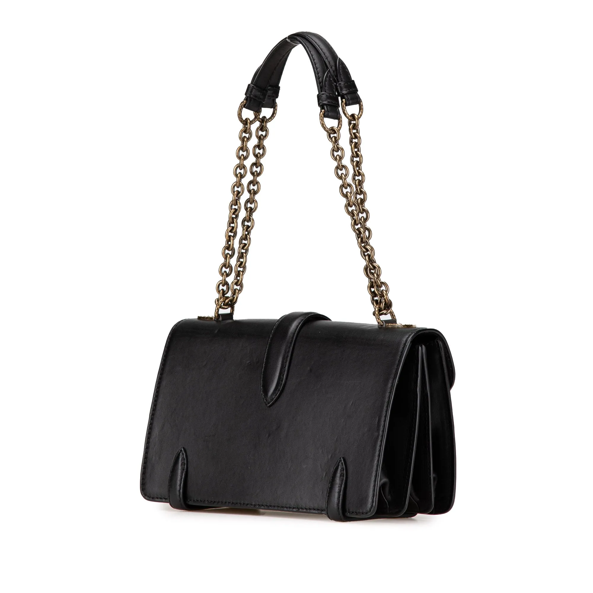 Calfskin and Pony Hair City Knot Shoulder Bag