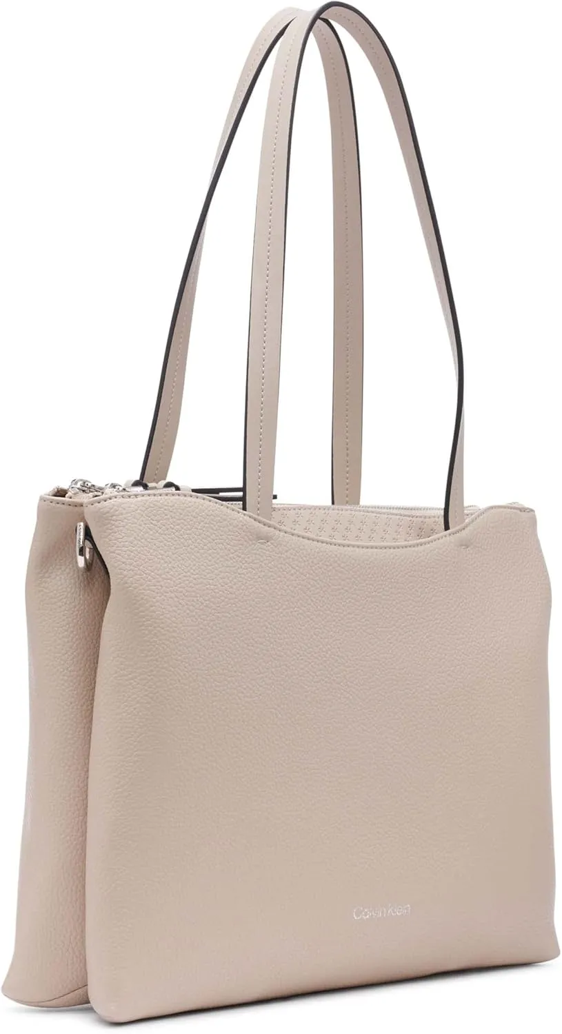 Calvin Klein Chrome Organizational 2 in 1 Tote