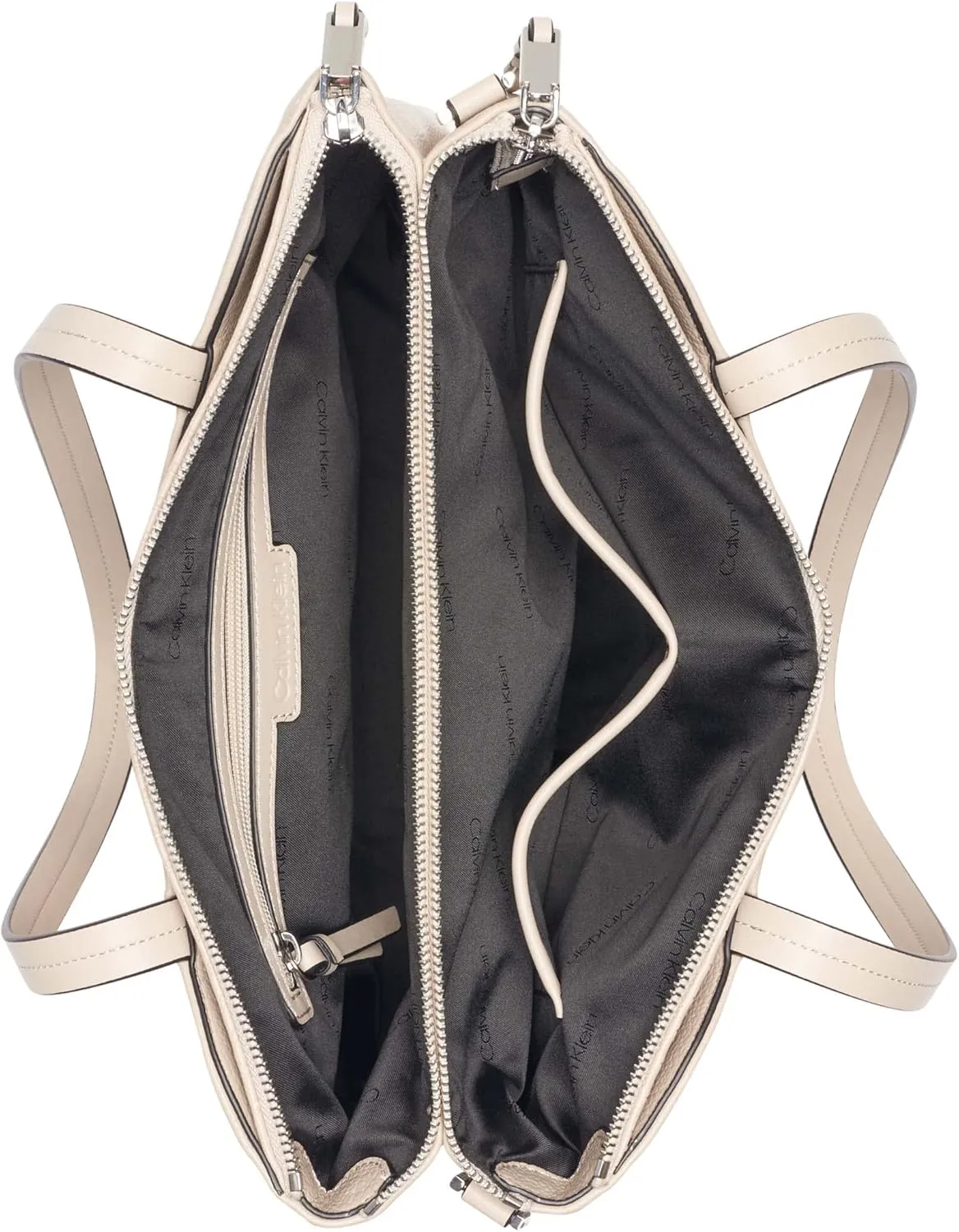 Calvin Klein Chrome Organizational 2 in 1 Tote