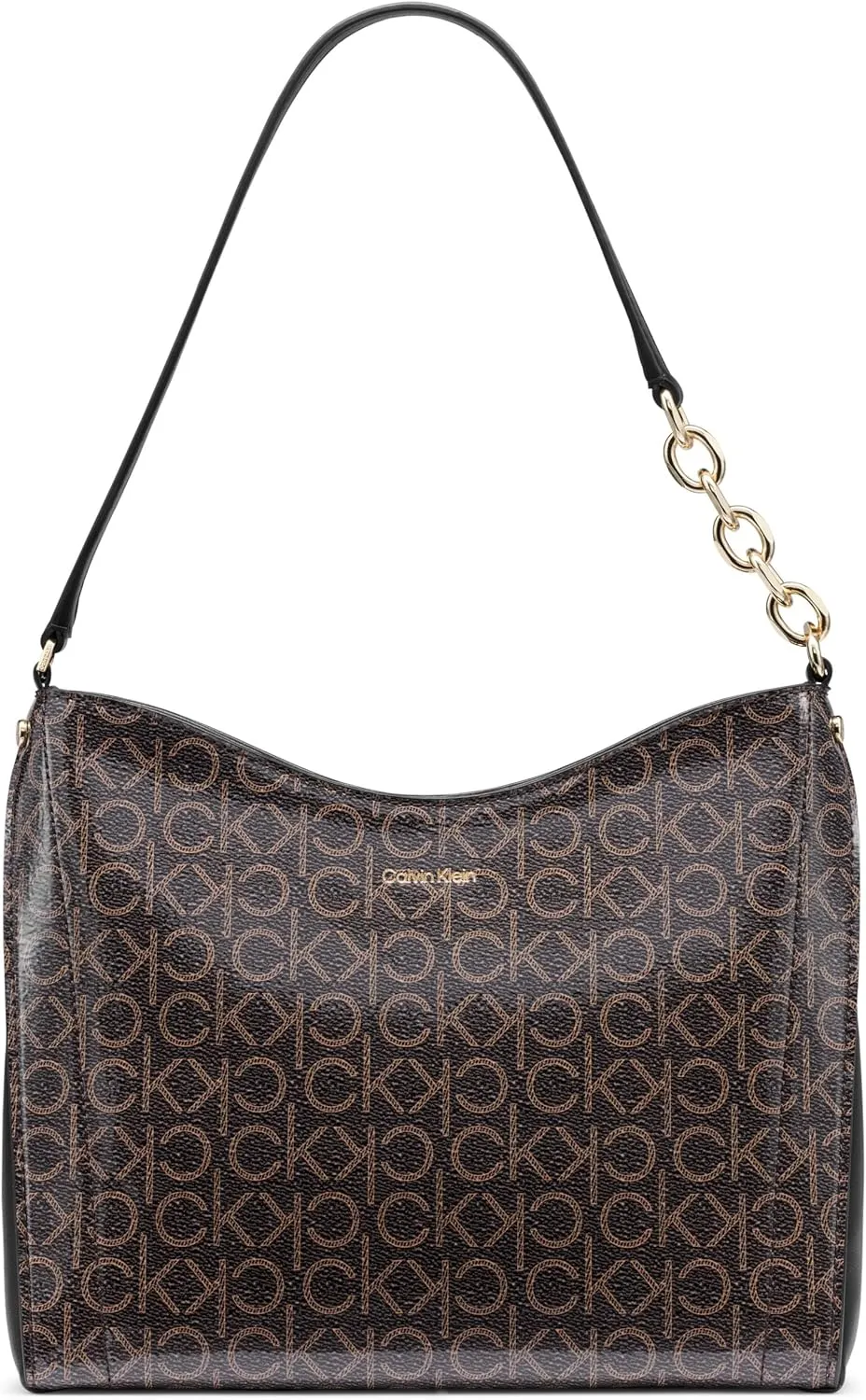 Calvin Klein Nova Chain Hobo Shoulder Bag