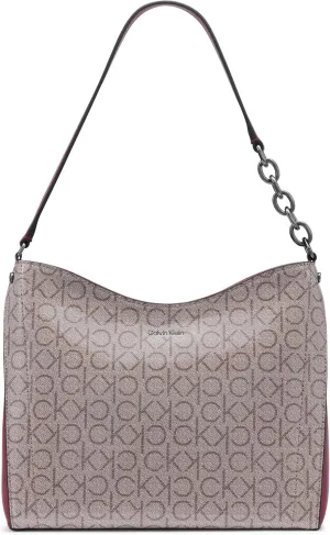 Calvin Klein Nova Chain Hobo Shoulder Bag