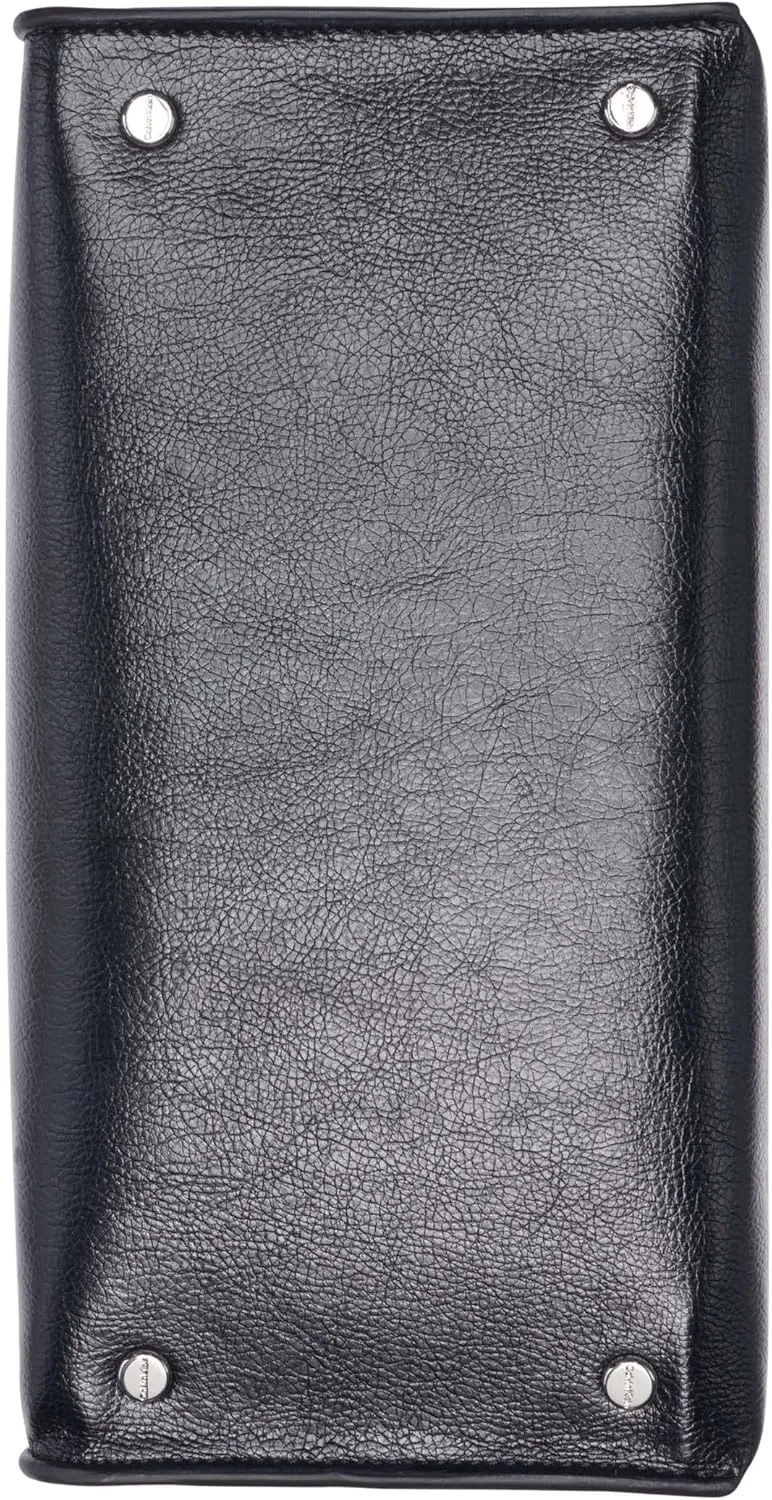 Calvin Klein Women's Becky Mini Crossbody Bag – 2 in 1, Vegan Leather, 2 Pockets