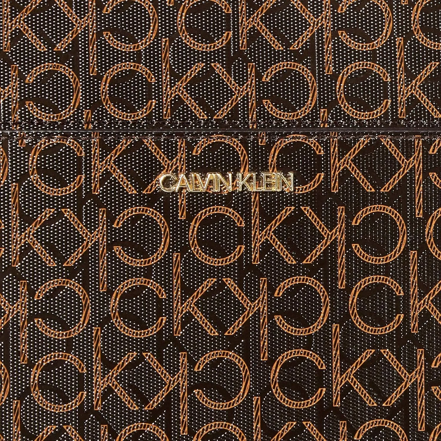 Calvin Klein Women's Margot Textured Logo Emboss Tote