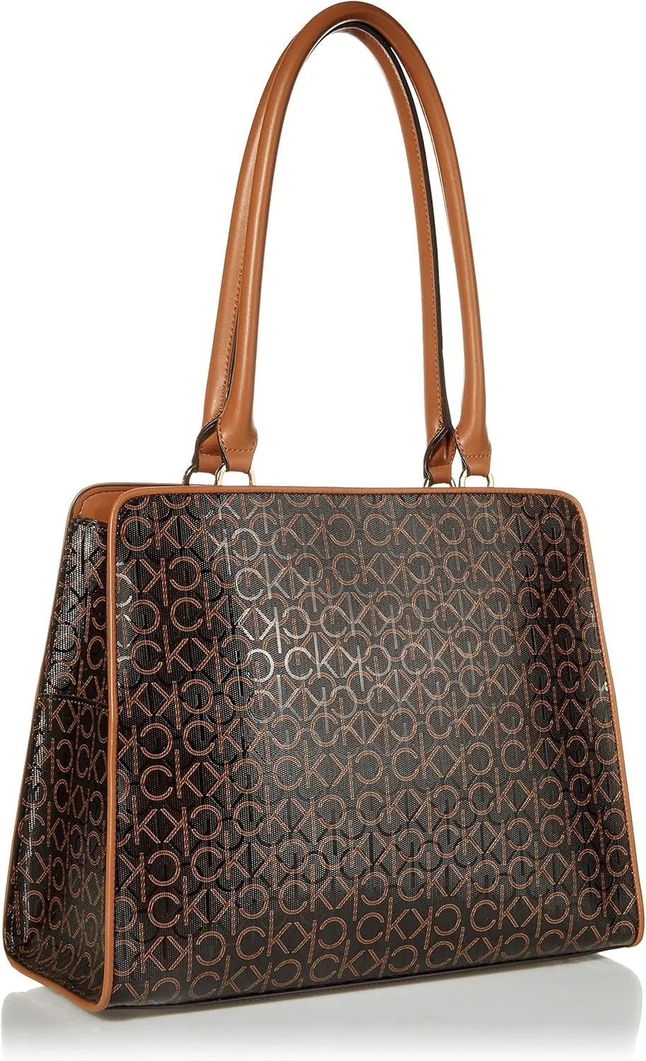 Calvin Klein Women's Margot Textured Logo Emboss Tote
