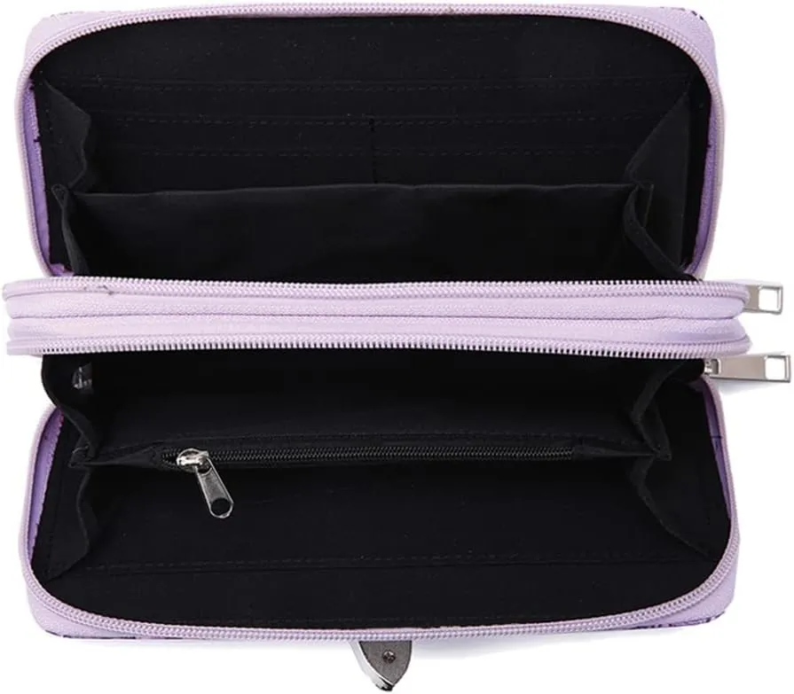 Camouflage Cross Wings Western Style Studded Handbag Tooled Leather Purse Country Women Shoulder Bag Pouch Wallet Set