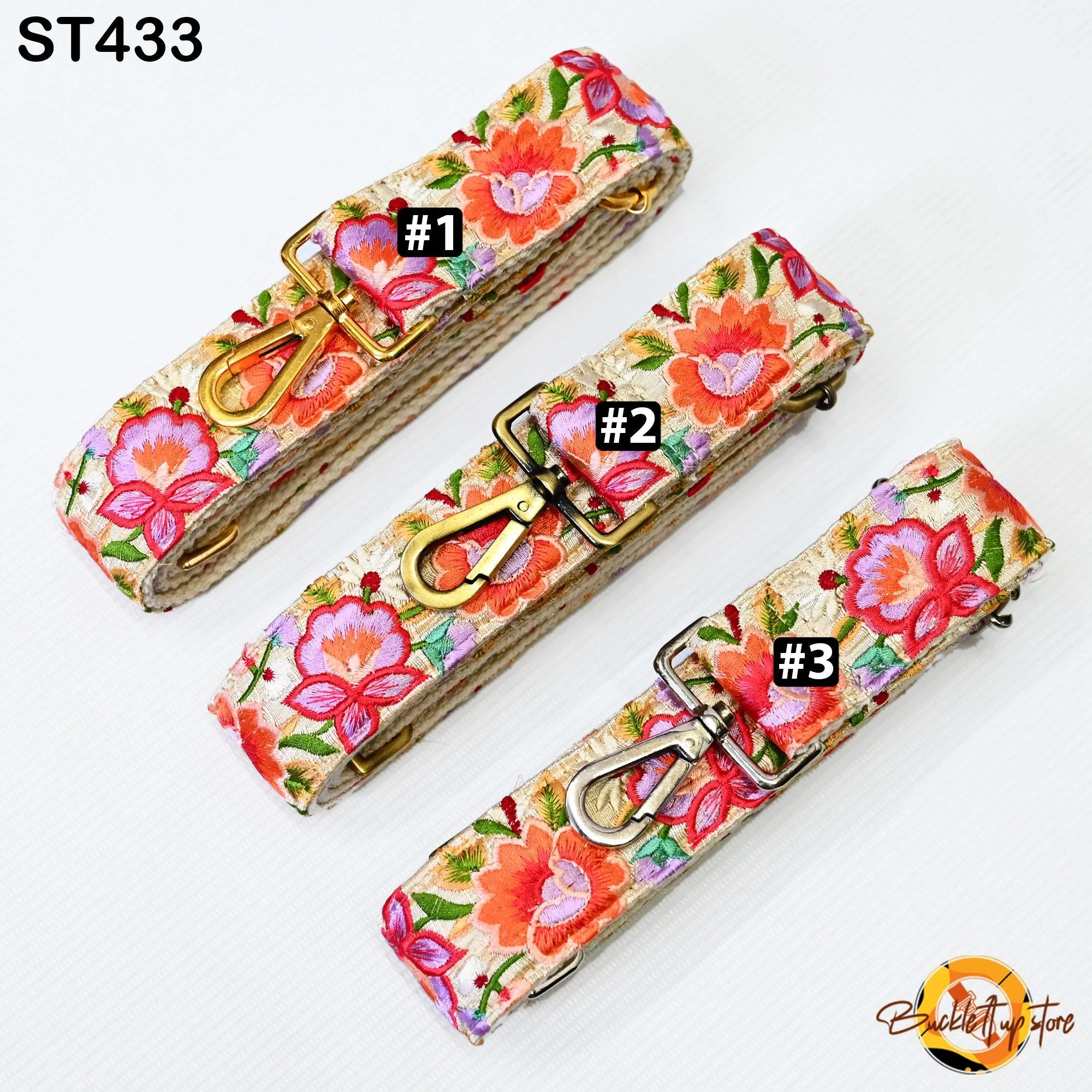 Canvas Sling Bag Strap Purse Strap Embroidery Custom Messenger Crossbody Strap Handbag Embroidered Replacement Strap Boho Guitar Strap Gift